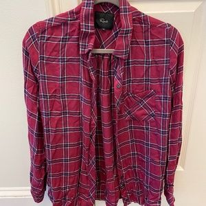 Rails Hunter Plaid Shirt size Medium